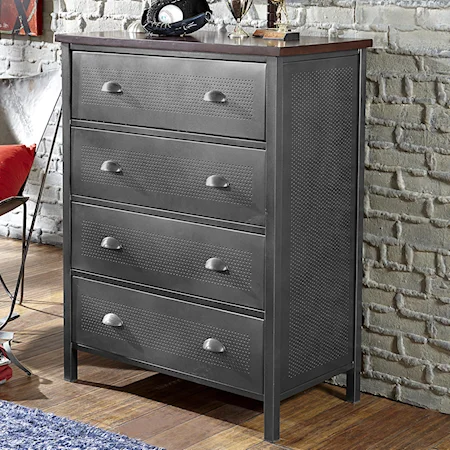 Contemporary Metal Chest